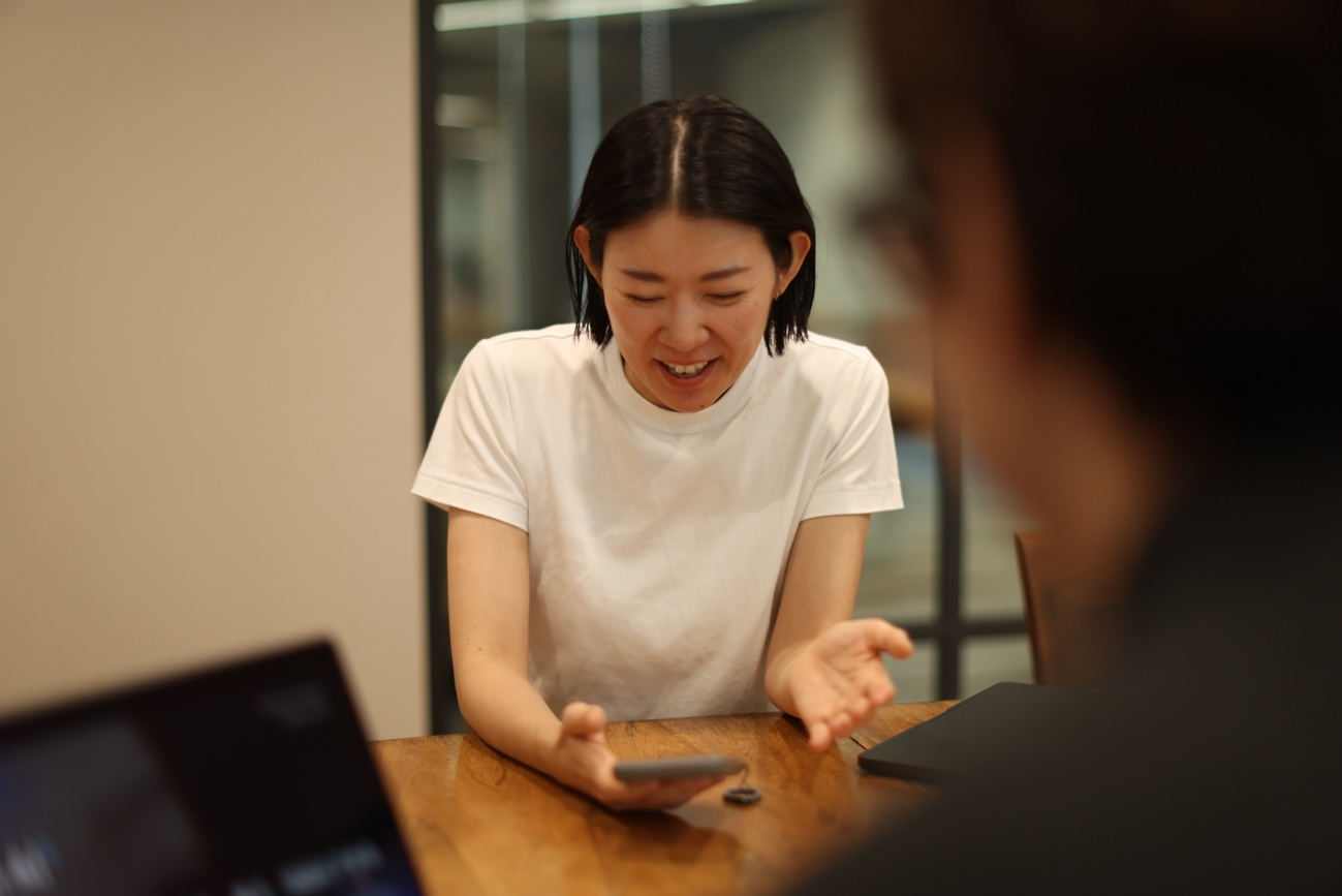 メンティーのプロダクトを見てアドバイスも