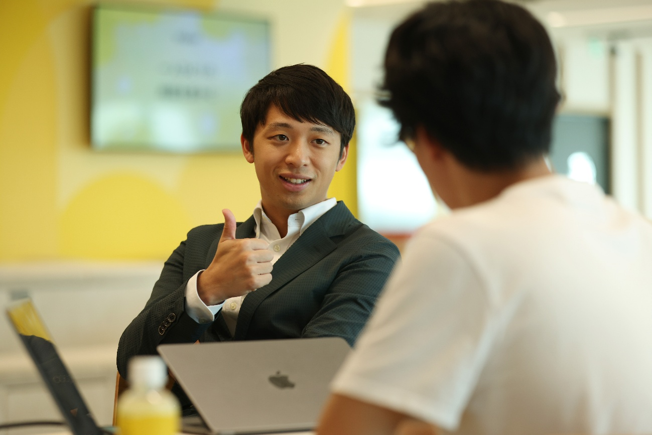 メンティー2人とも志を高く評価していただきました